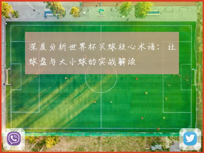 深度分析世界杯买球核心术语：让球盘与大小球的实战解读